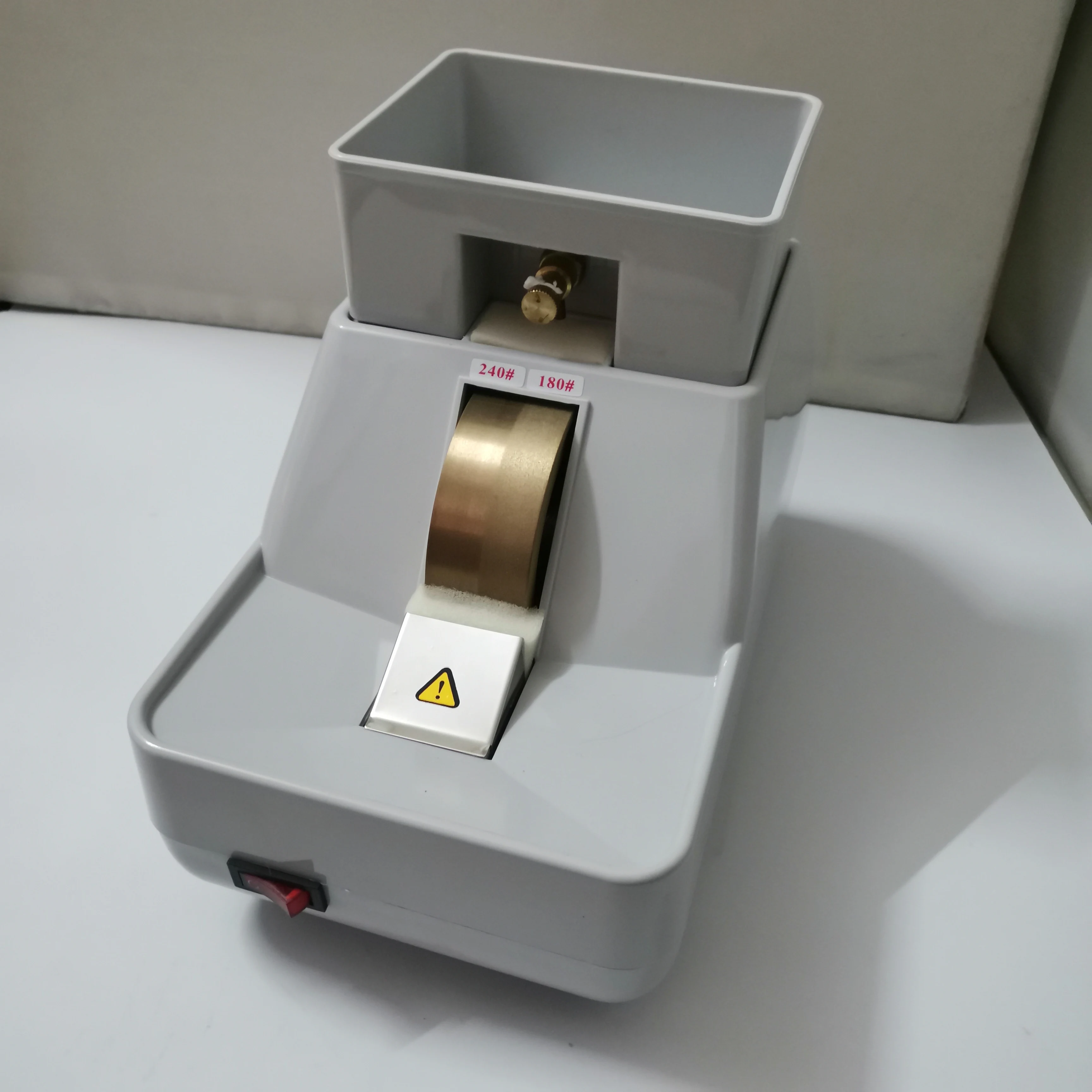 HLE-35WV Optical Hand Edger | Manual Lens Grinder Single Wheel DC Motor 110V/220V