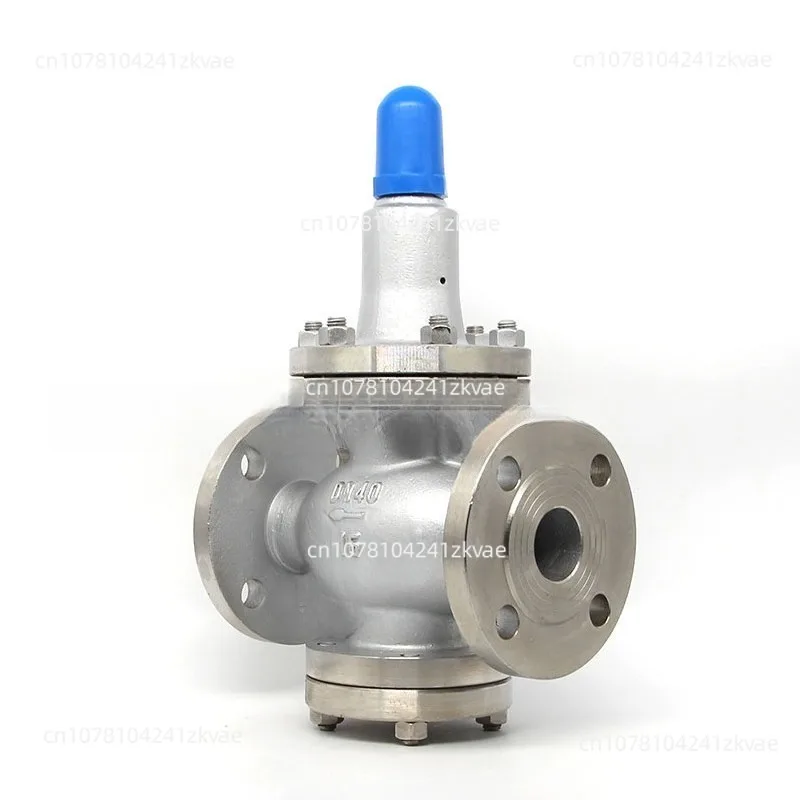 Y42X/F-16P/25P Stainless Steel Flanged Gas Pressure Reducing Valve, Natural Gas Pilot-operated Piston Pressure Reducing Valve