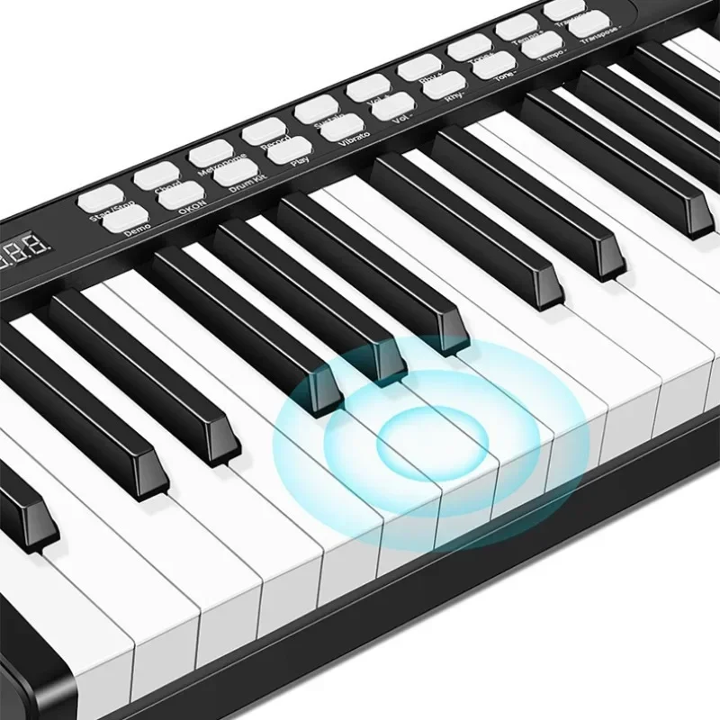 Portable Electronic Piano 88 Keys Children Learning Performance Smart Bluetooth Electronic Organ Electric Instruments