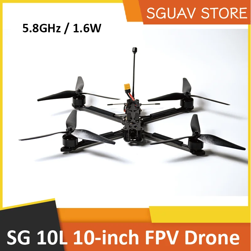 SG 10L 10inch Frame 3kg Payload Super power Long Range FPV Racing Drone PNP Quadcopter 5.8GHz