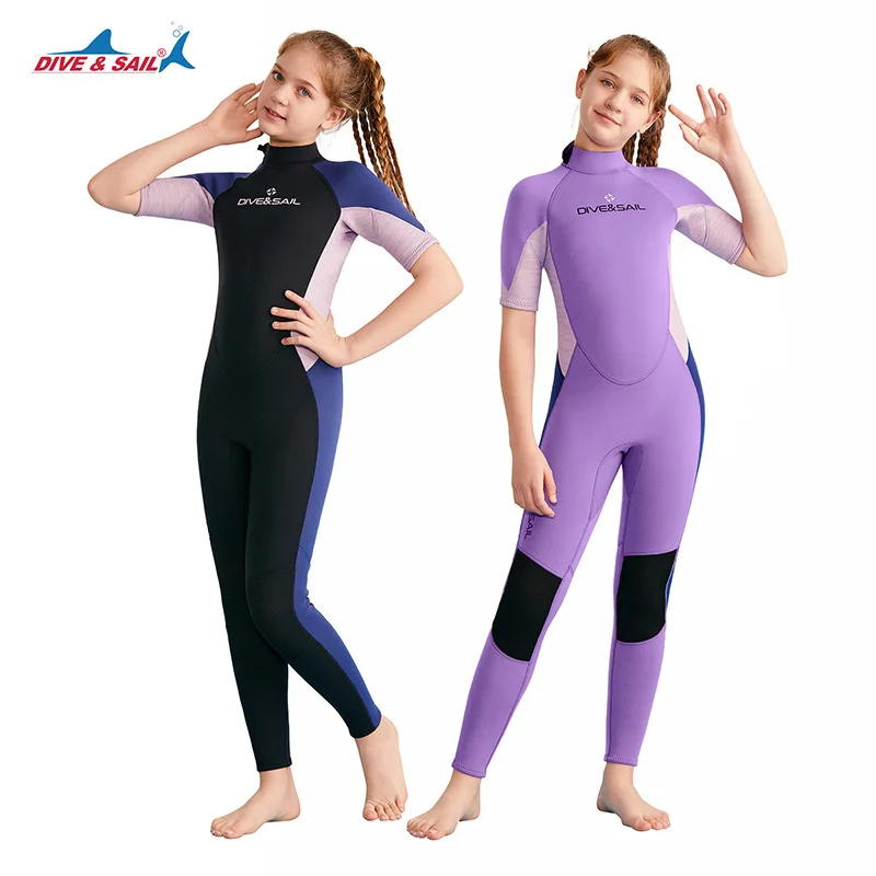 

2.5MM Scuba Keep Warm Snorkeling WaterProof Surfing Kayaking Swim Diving Suit Neoprene Short Sleeve Spearfishing Drift WetSuit