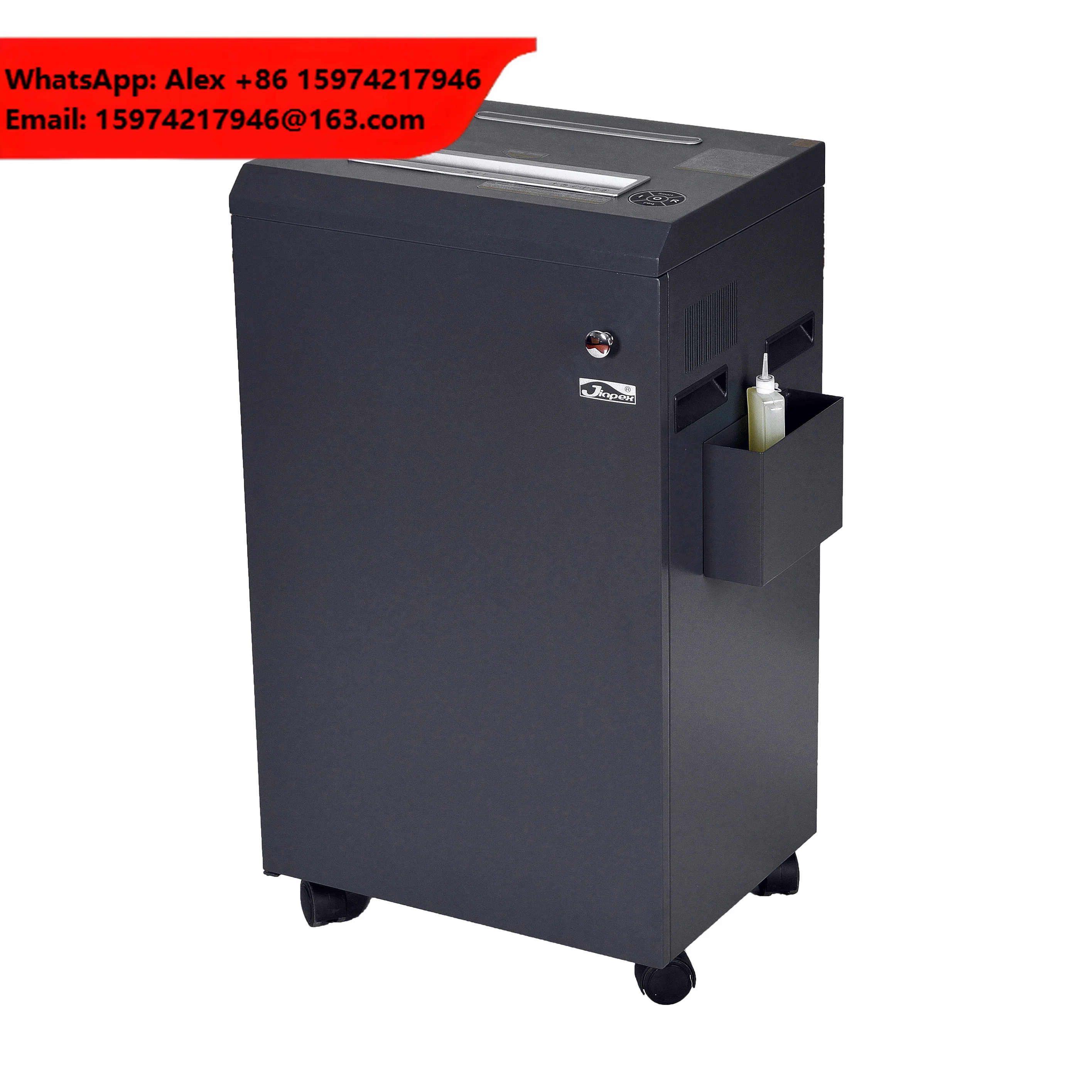 Heavy Duty 35Sheets Paper Shredder 53L Cross Cut Paper Shredder Office Shredder