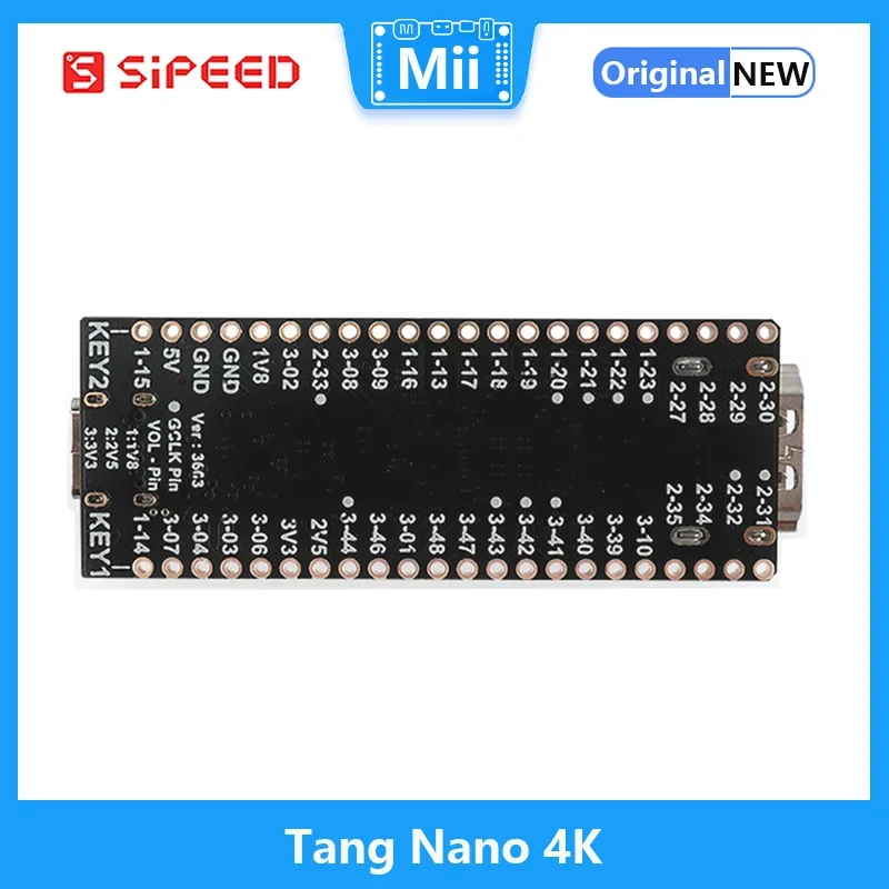 New Sipeed Lichee Tang Nano 4K Gowin FPGA GoaI Board