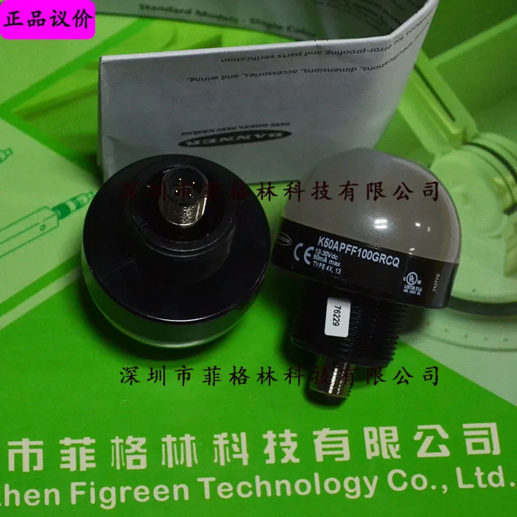 2025 [Physical Photo] K50APFF100GRCQ Banner Indicator Light