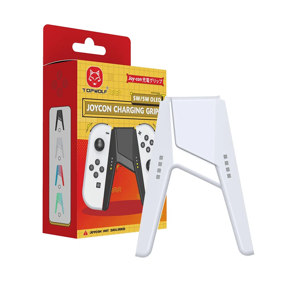 V-shaped Handle Grip For Switch JoyCon Controller Dock For switch Dock Station For NS Gamepad Stand Holder Accessories