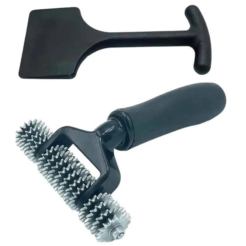 

AB34-Пластиковый комбинированный валик для швов ковровых покрытий с зубчатыми роликами