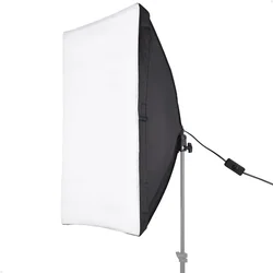 Lorben 50x70 cm Continuous Light Softbox with Pocket Socket E27 Studio Audio Photo Video Lives Portrait