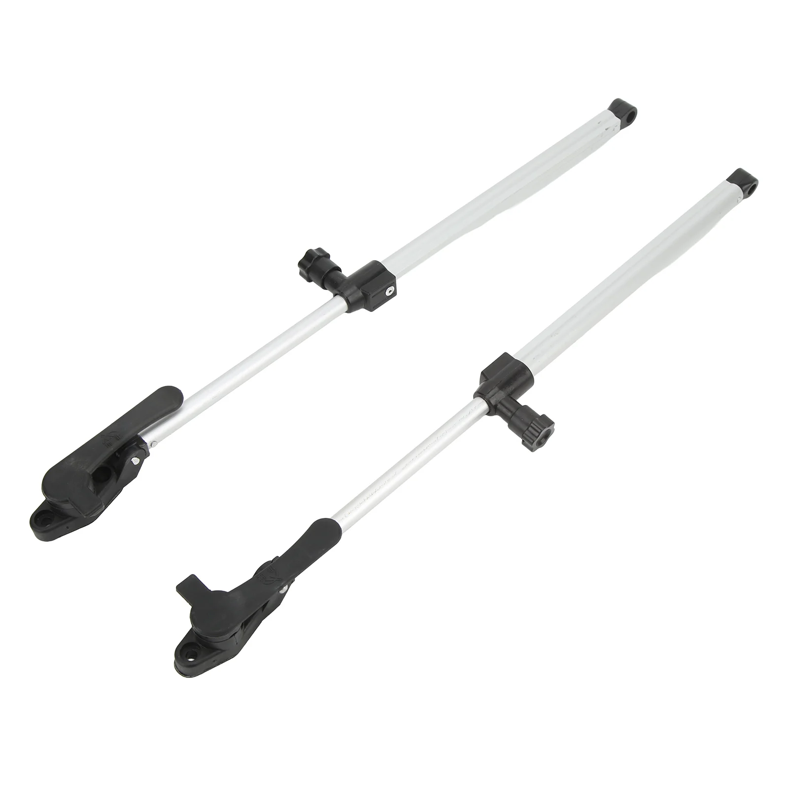 2pcs RV Caravan Window Lift Strut Support Rod 310‑435mm Telescopic Aluminium Alloy Stable Support for Motorhome Camper Trailer