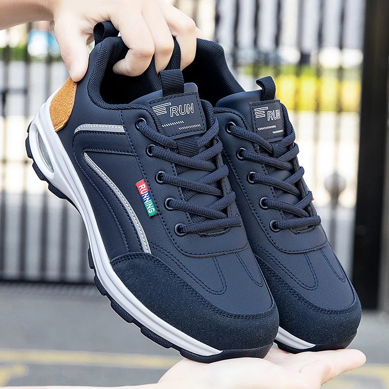 

Men's casual sports shoes comfortable four season fashion versatile thick sole outdoor breathable casual wear-resistant sneakers