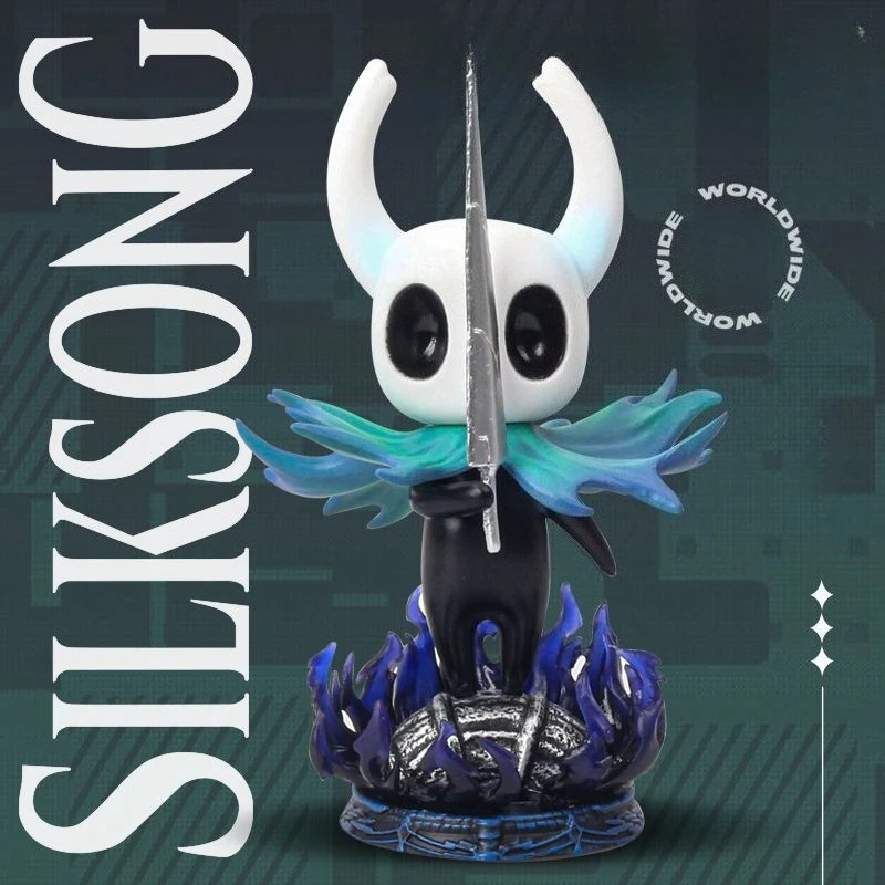 Neue Hollow Knight Kleiner Ritter Anime-Modellfiguren Handgefertigt, Spielzubehör, Chassis, Sammlerfigur, PVC-Modellstatue