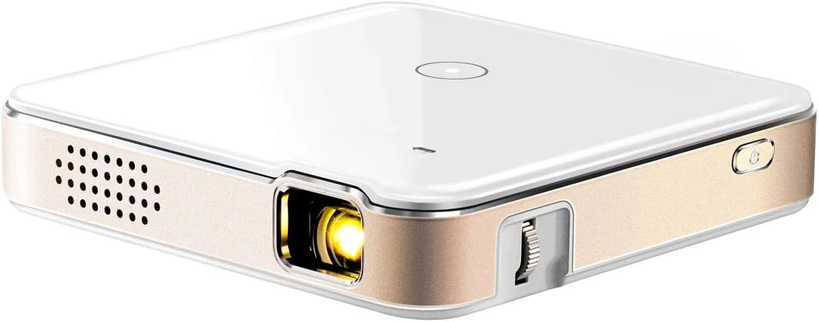 Luma 150 Ultra Mini Pocket Pico Projector - Built in Rechargeable Battery & Speaker, 1080P Support Portable Wireless LED D