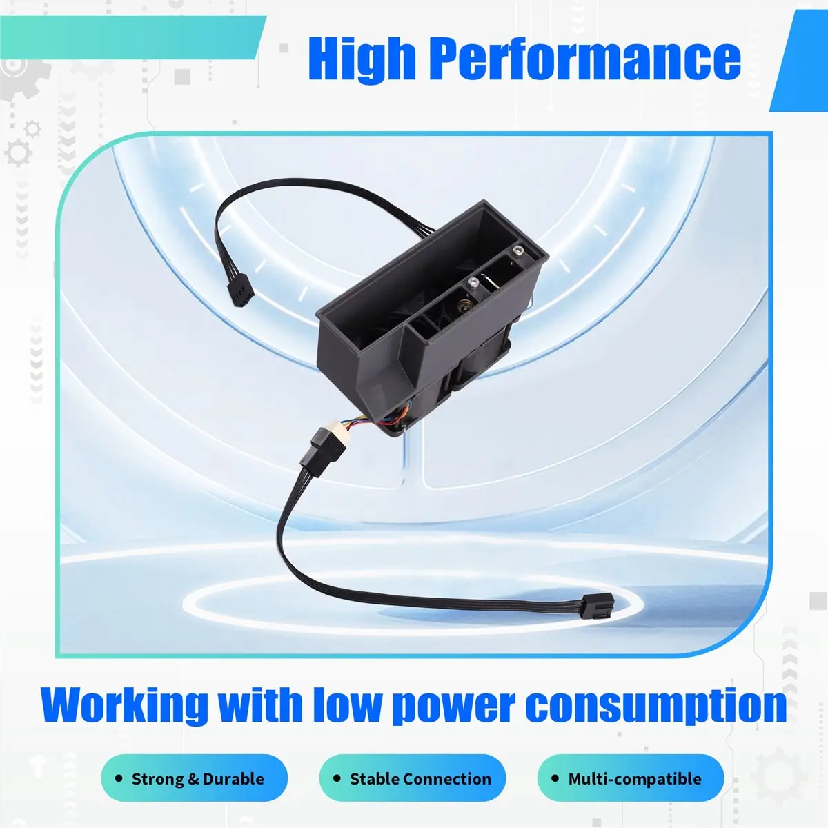 Dual Violence Fan Ultra Short Cooling Radiator for A100 170HX L40 A40 A30 GPU Graphics Card Computing Power