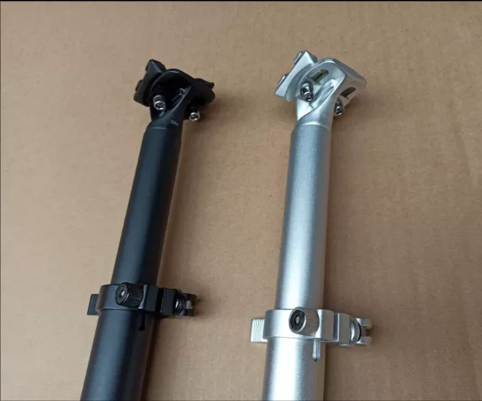 1 Stück HQ Brandneue ausziehbare Sattelstütze, verstellbare Sattelstütze, 500–750 mm, 33,9 mm, Aluminium, 690 Gramm, für DAHON Faltrad 412 P8 – Detail 3