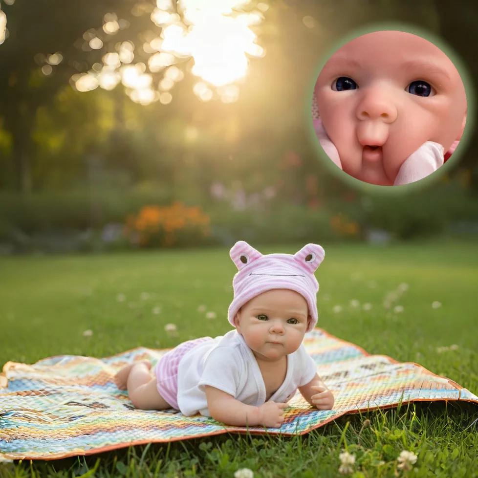 

13-дюймовая полностью силиконовая кукла для новорожденных Bettie Bebe Reborn с окрашенной кожей, реалистичная Muñeca Reborn для детей, подарок
