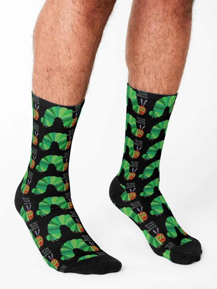Very Hungry Caterpillar Socks funny gift cute Mens Socks Women's