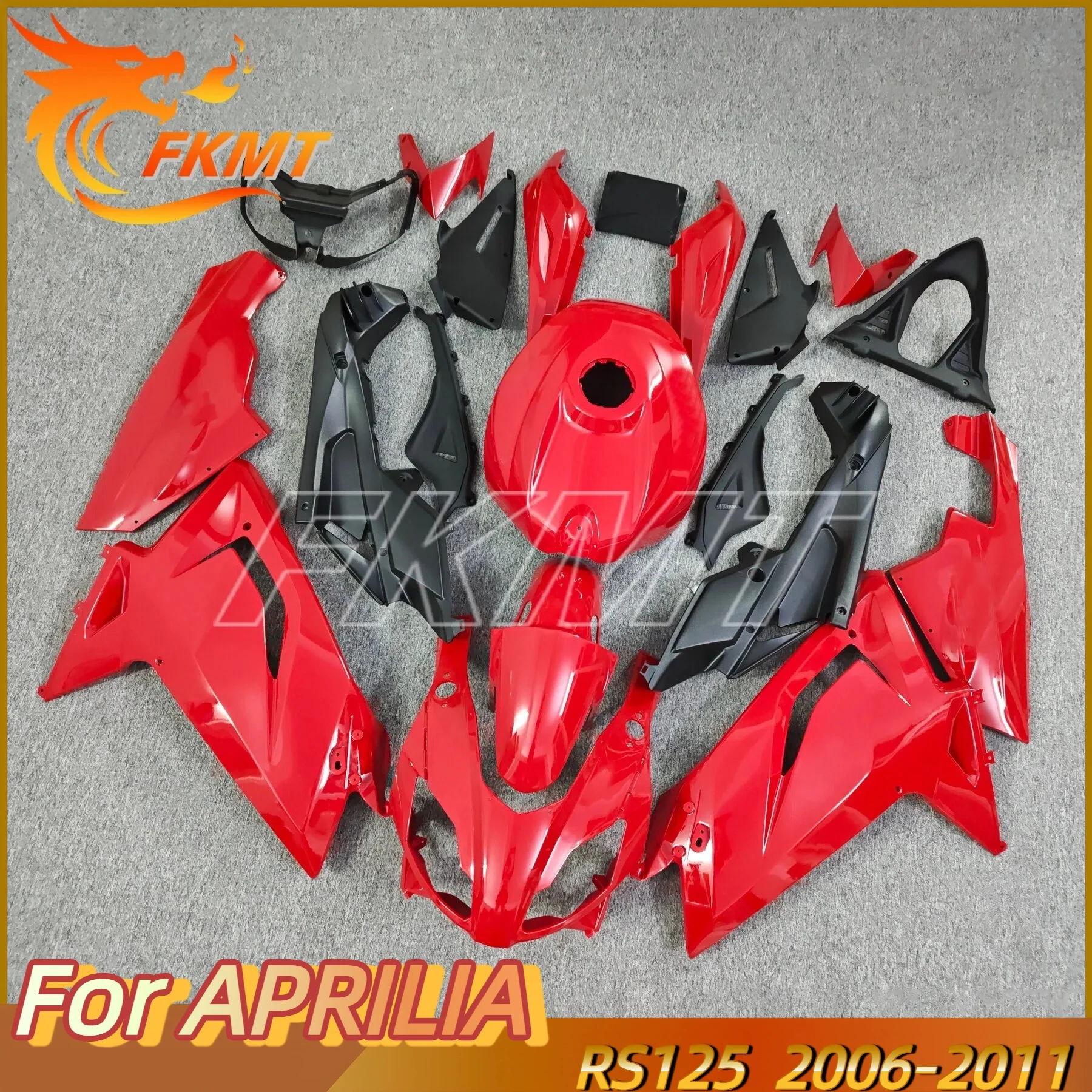 

For Aprilia RS4 RS125 2006 2007 2008 2009 2010 2011 Painted Fairing Kit Components Motorcycle Bodywork Injection Molding Cowling