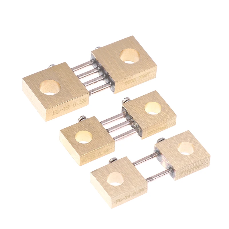 1PCS FL-19 Shunt 300A 200A 100A 75mV DC Ammeter Shunt Resistor For Digital Voltmeter Current Meter