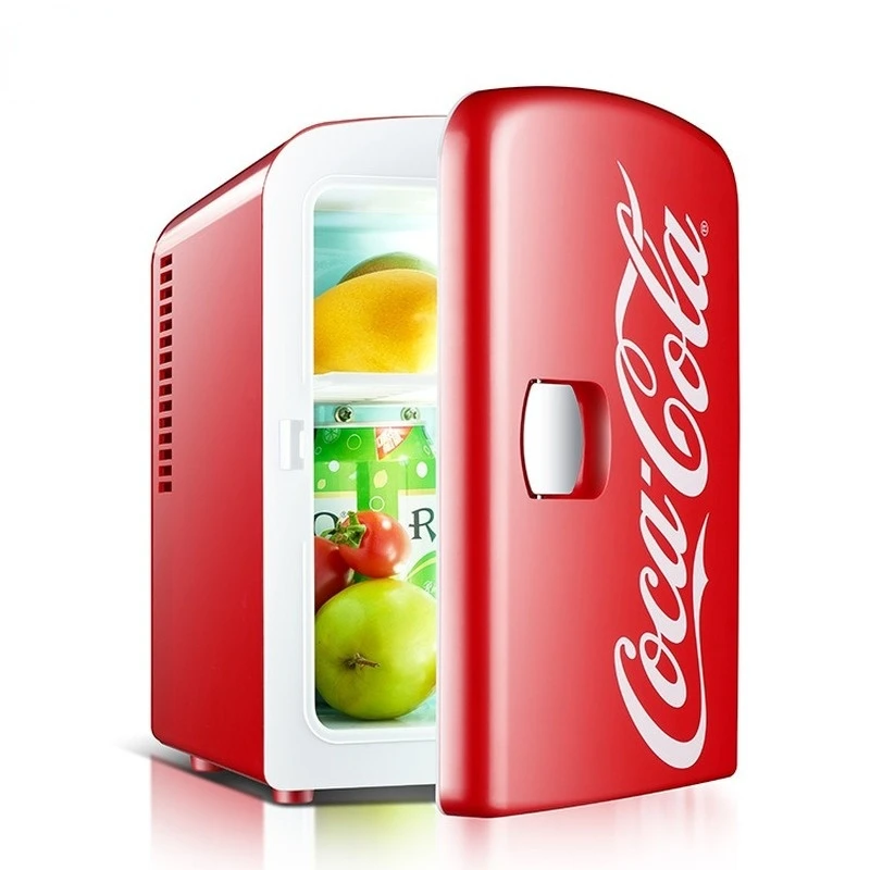 

4L Portable Fridge Mini Fridges Heladera Small Fridge Vehicle Refrigerator Mini Refrigerator Cold and Heating Box 12V/220V