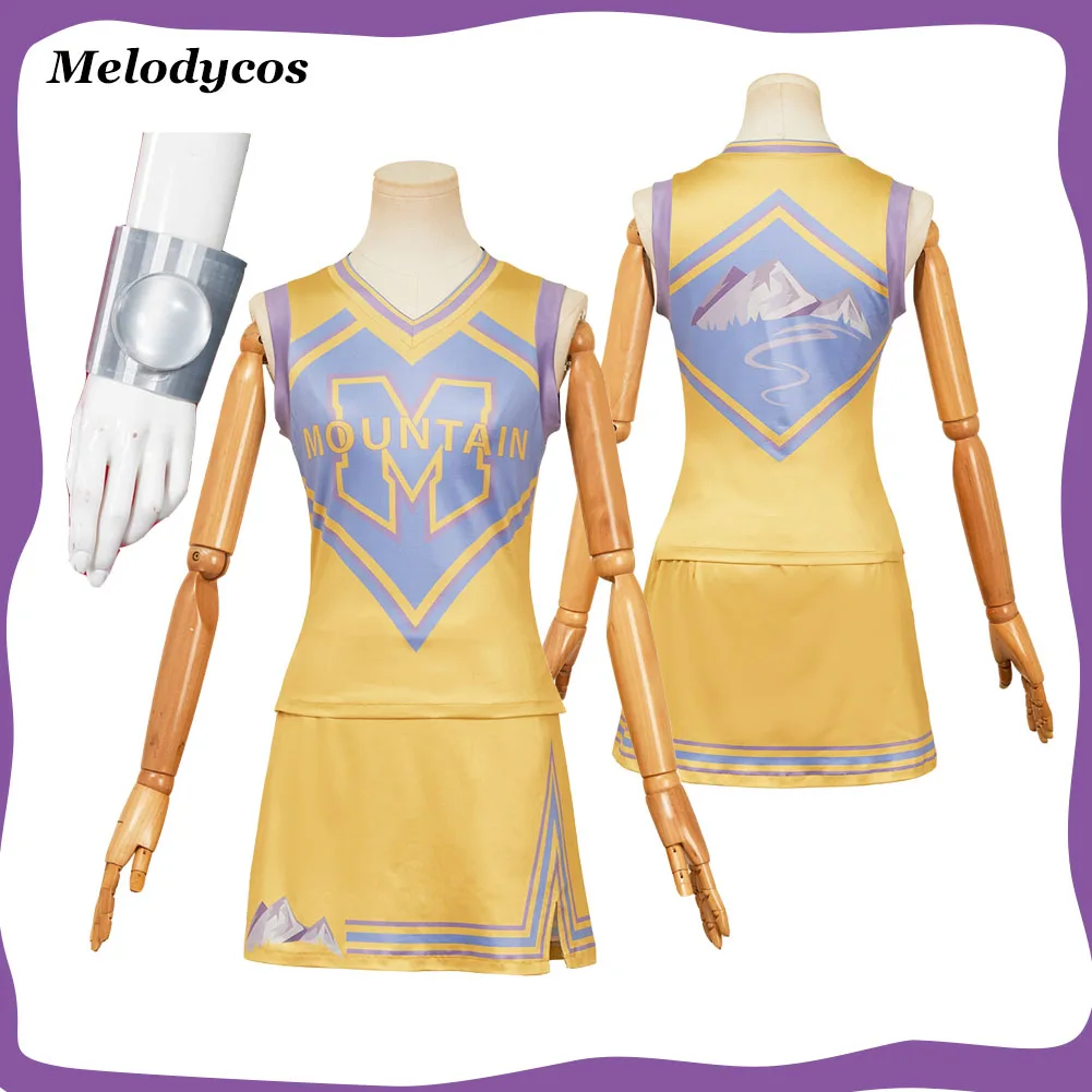 

Addison косплей браслет рубашка юбка зомби 3 костюм для женщин и взрослых фэнтезийный ролевой костюм на Хэллоуин карнавальный костюм для вечеринки