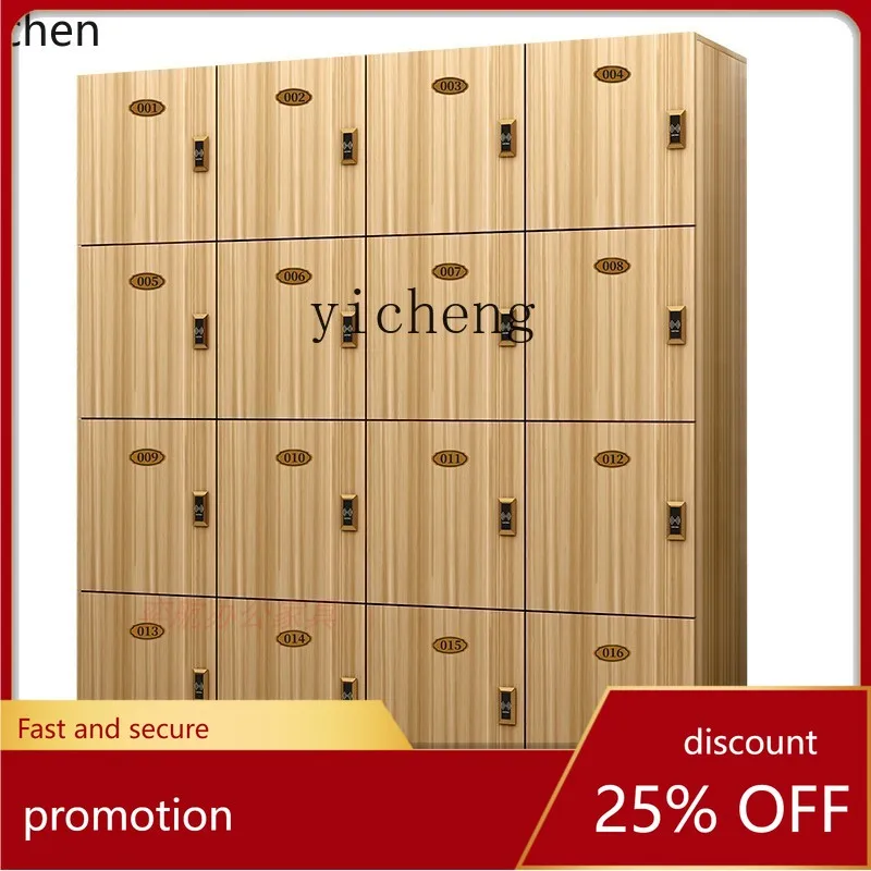 

YFY Gym Yoga Studio Deposit Box Locker Wooden Locker
