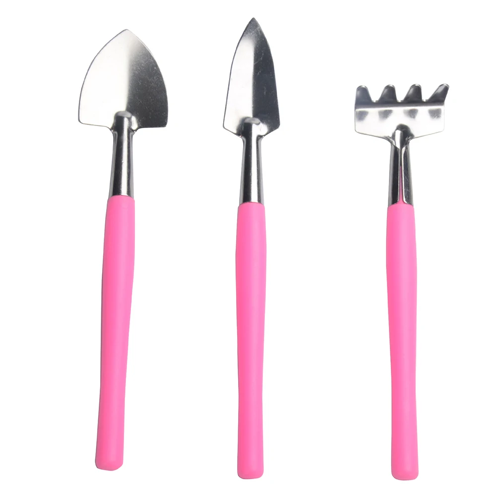 Garden Tool Set Iron Shovel Rake Portable Transplanting Kit For Outdoor Succulent Weed Flowerpot Planting Eco-Friendly