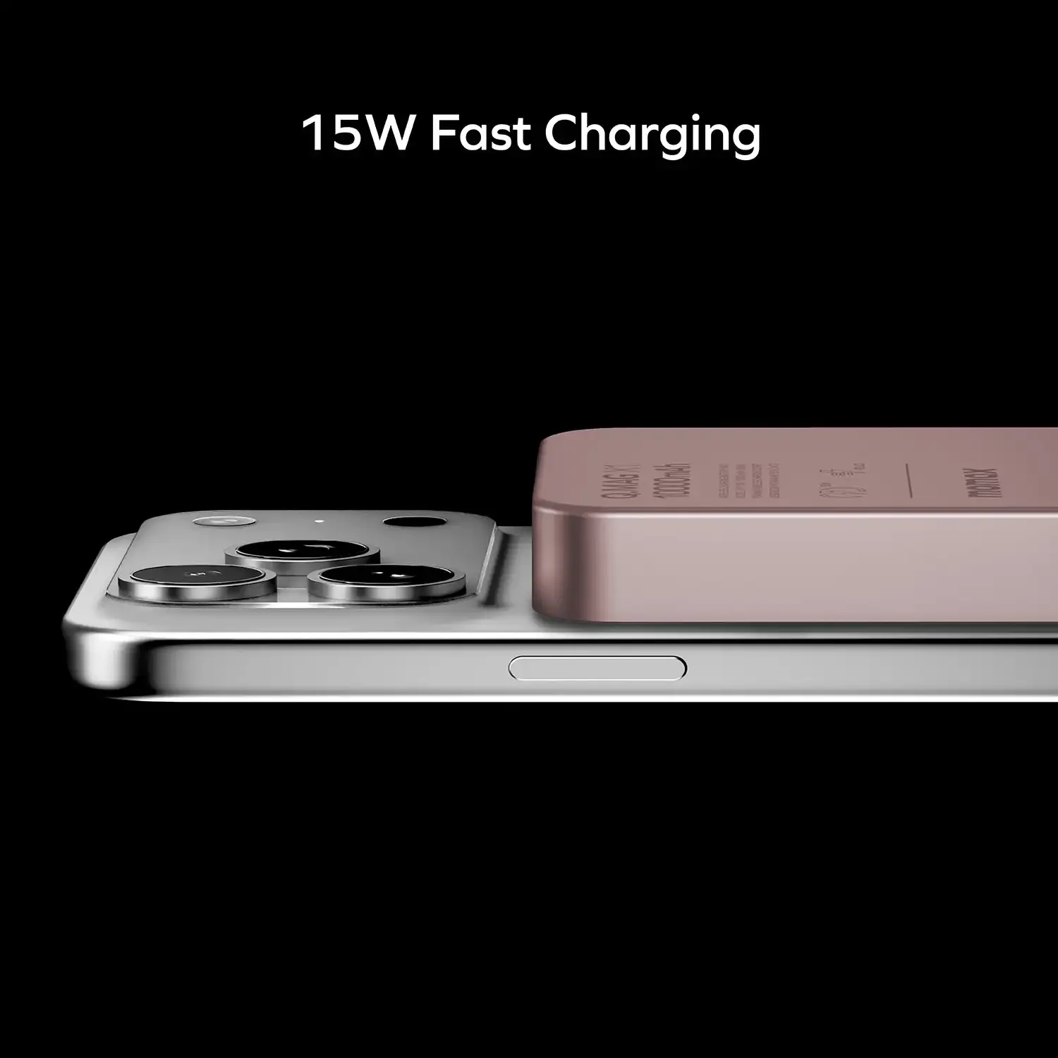 MOMAX for Apple MagSafe Power Bank, 10000mAh Slim & Portable with Strong Magnet & 20W Fast Charging for IPhone 12-17& IWatch