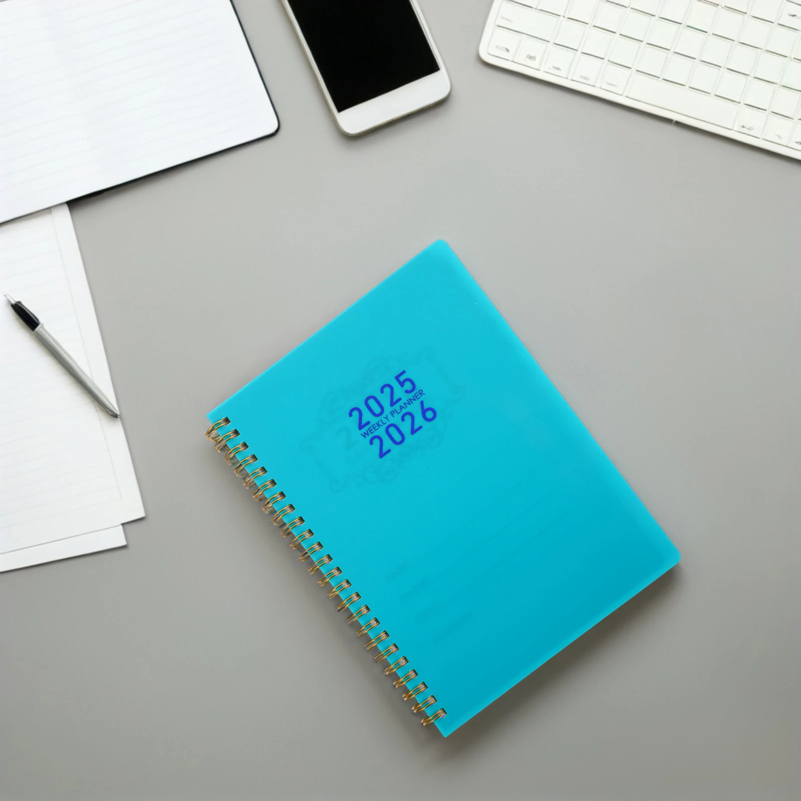 

Agenda Book Monthly Organizer 2026 Calendar Journal Notebook Planner Meeting Daily