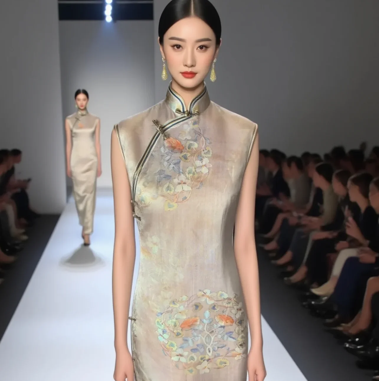 

Ethnic Pattern Ramie Fabric, Artistic Digital Printed Material for DIY Dress Making, Craft Supplies and Sewing by Yard 2026