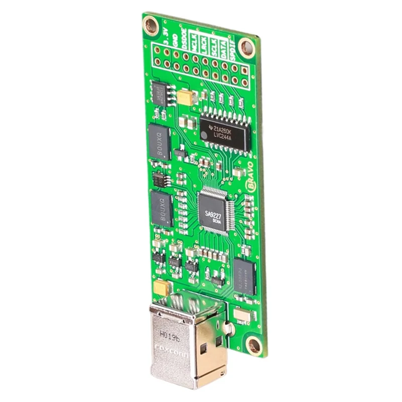 

JABS-SA9227 USB To I2S Digital Interface Compatible With Italian Amanero XMOS DAC Coaxial Sound Card