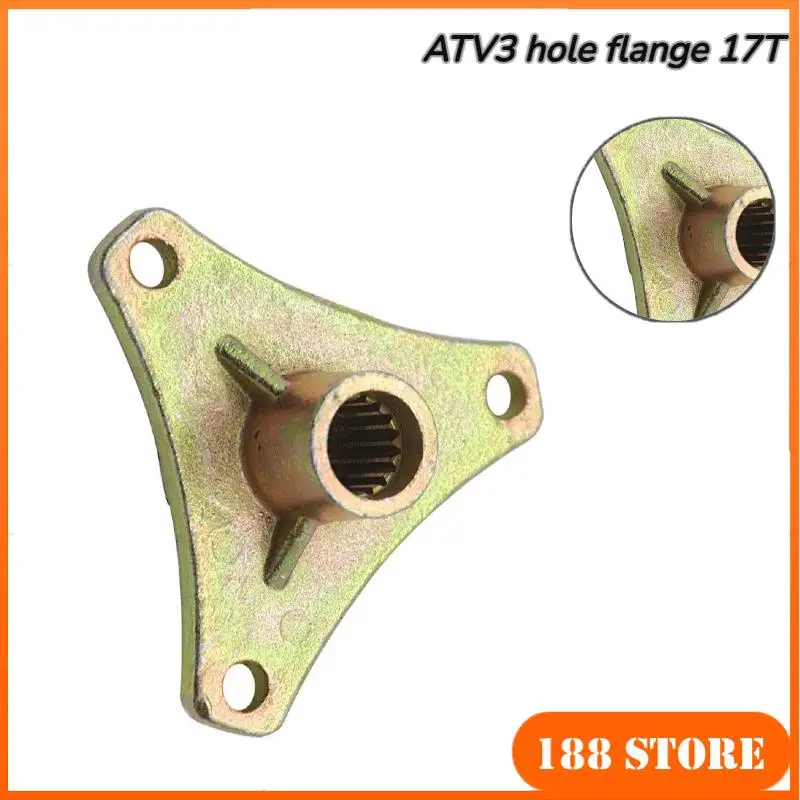 

3-hole flange 17T suitable for 50cc 110cc 125cc tire go kart Buggy go kart ATV UTV four-wheel bike accessories
