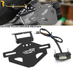 For CFMOTO 450NK 450SR 450SS 450 NK/SR/SS 2022 2023 2024 2025 Motorcycle Rear License Plate Holder Bracket Tail Light Bracket