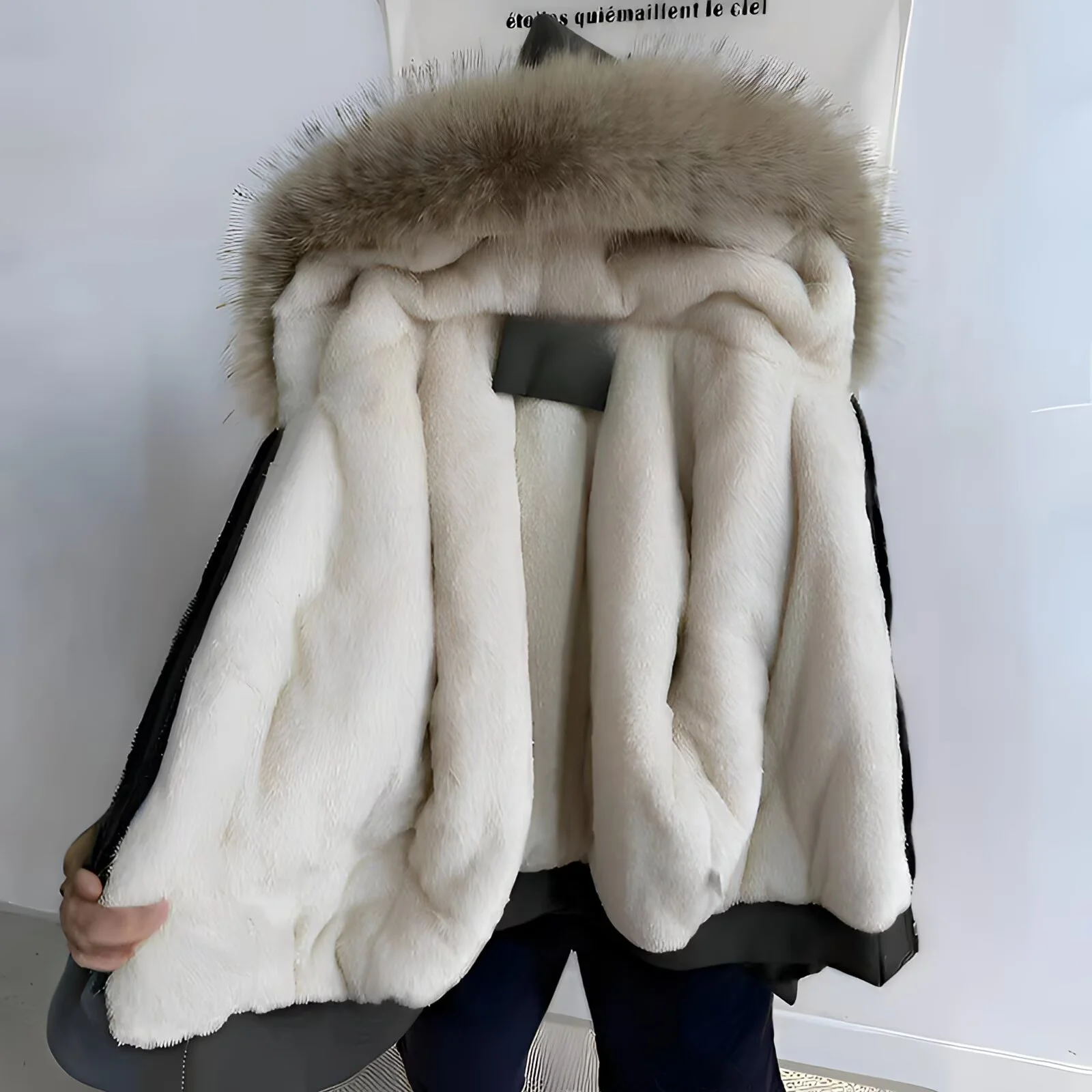 

Осень-зима Thiened ort Cotton Jaet, женское пальто большого размера 250, пальто с горным орлом Sli, повседневная толстовка с капюшоном