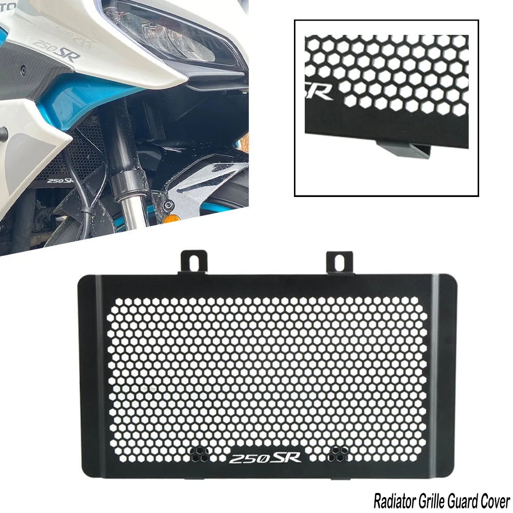 

For CFMOTO CF MOTO CF 250SR SR 250 SR SR250 2020 2021 2022 2023 Motorcycle Accessories Radiator Grille Guard Cover Protector