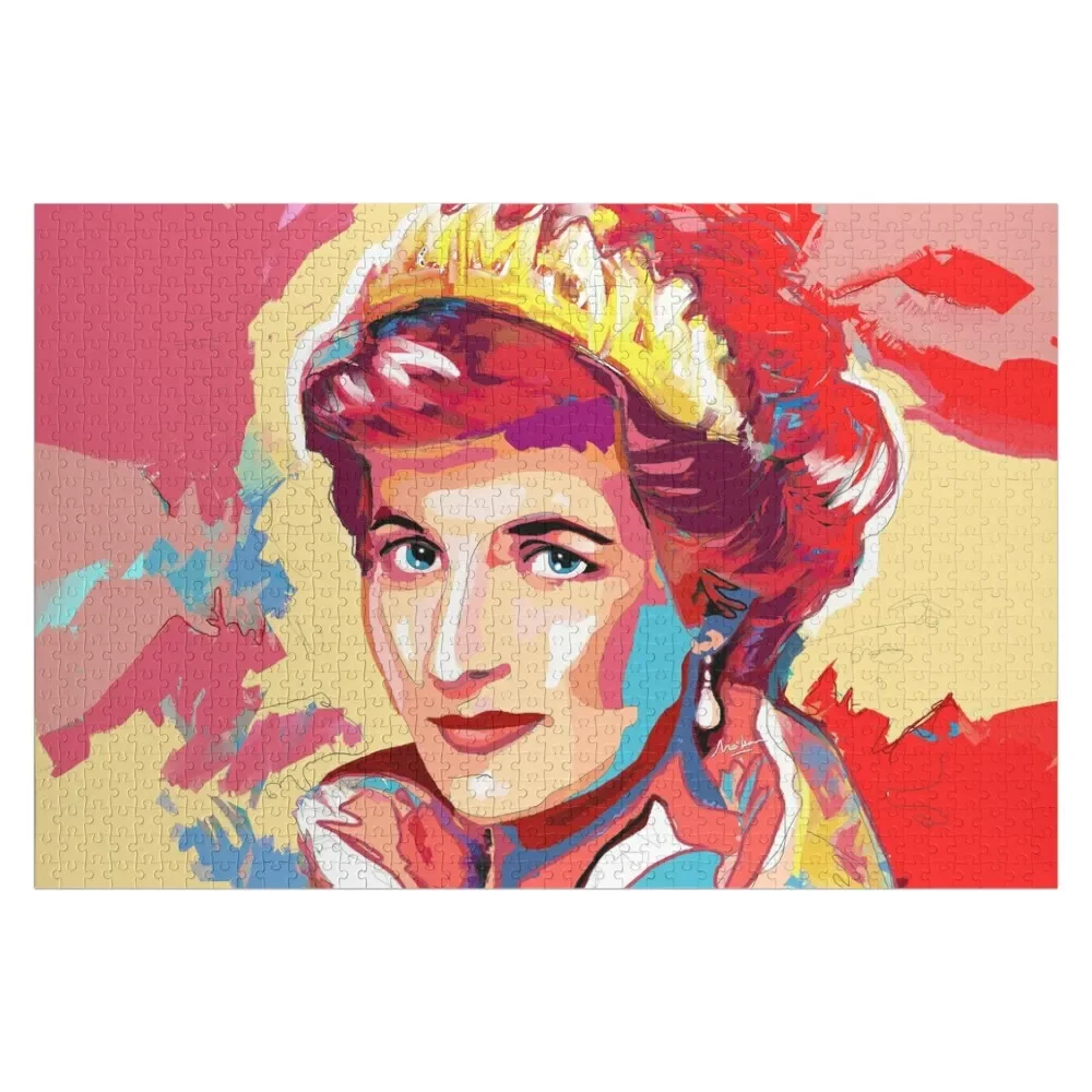 

Princess Diana Jigsaw Puzzle Custom Wood Custom Puzzle
