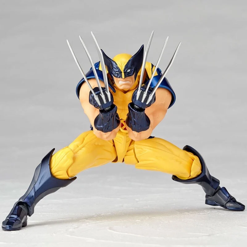 Figurki filmowe Marvel Comics 15 cm, ruchome, z mechanizmem, figurka akcji Wolverine, model statuetki, zabawki kolekcjonerskie, prezenty.