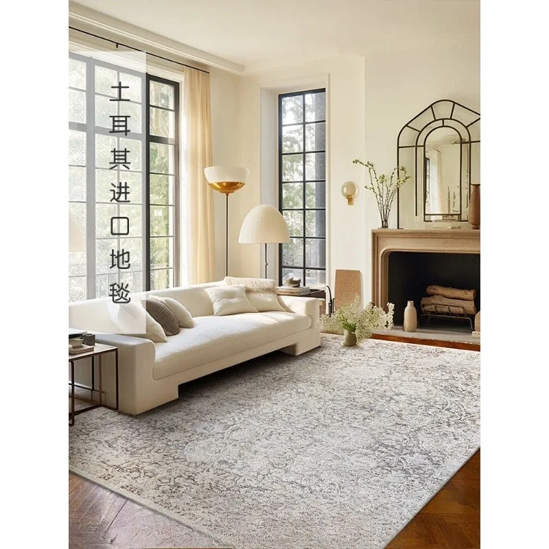 Carpet French antique style, modern American light luxury retro bedroom living room