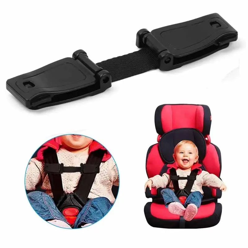 Kids Car Seat Strap Chest Clip Baby Highchair Strap Belt Car Safe Buckle Adjustable Children Security Chest Clip Car Accessories