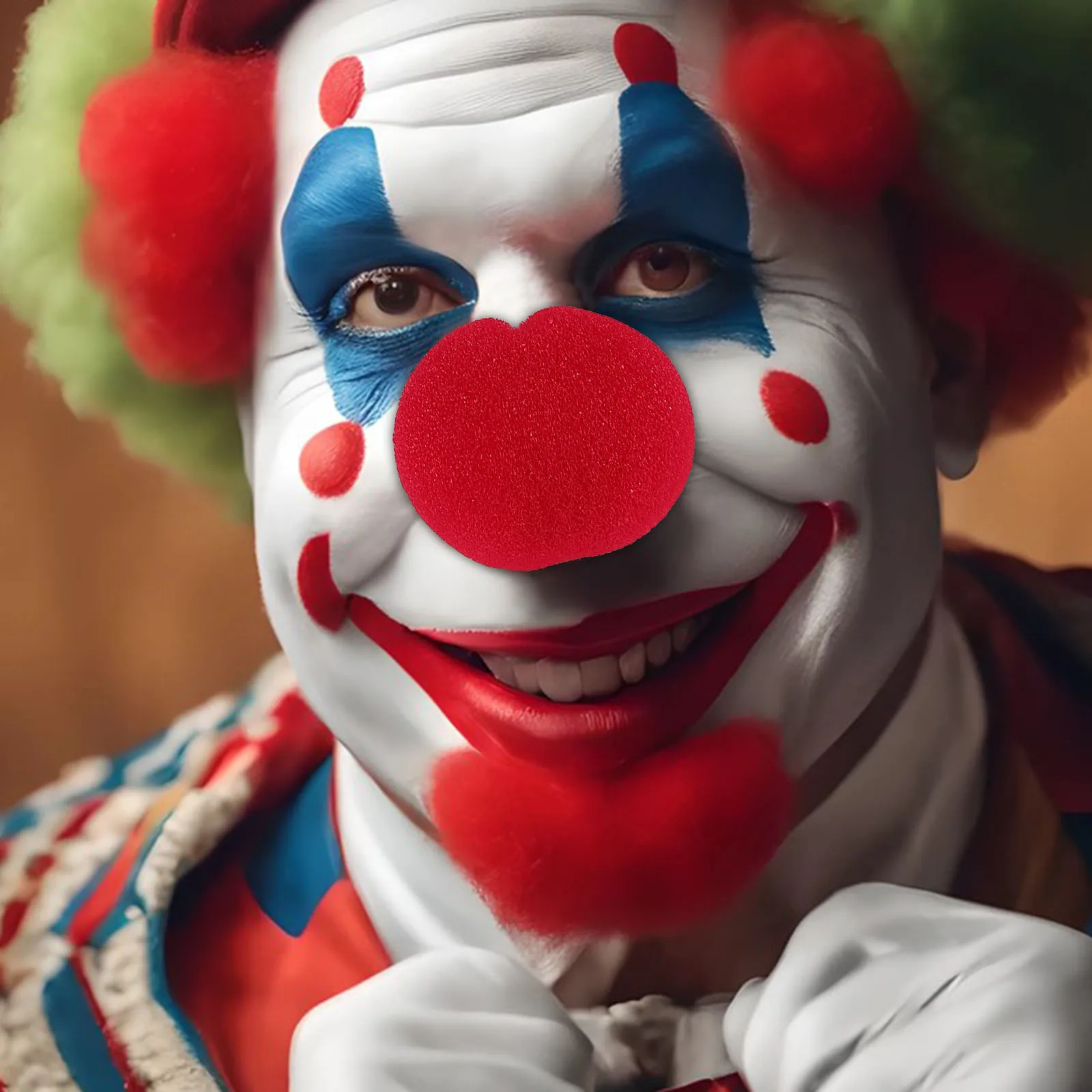 

red clown nose clown nose red