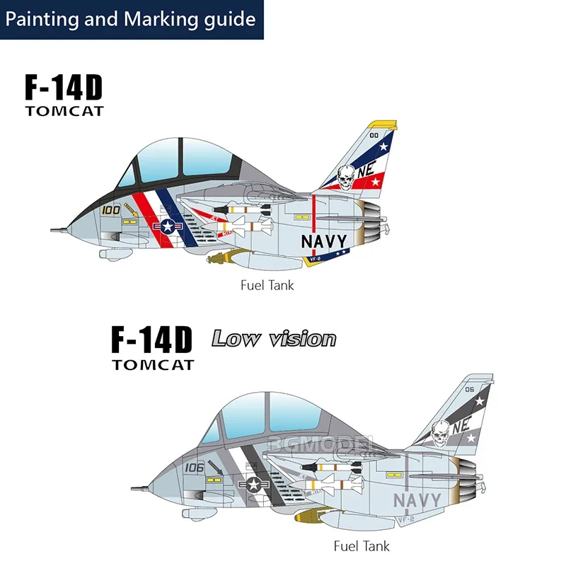 Tomcat vf-2 qバージョン、162062、f-14dバージョン