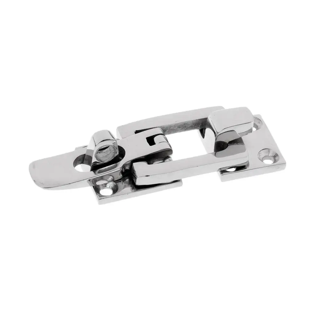 70mm Stainless Steel Boat Door Locker Anti-Rattle Latch Fastener Clamp