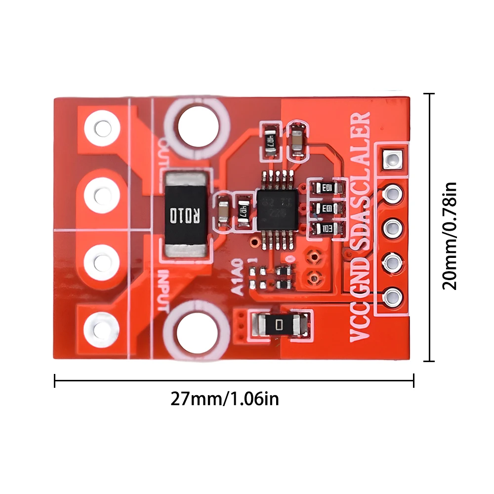 INA226 Monitor prądu napięciowego 0-36V 20A Tester Moduł czujnika monitorowania mocy IIC