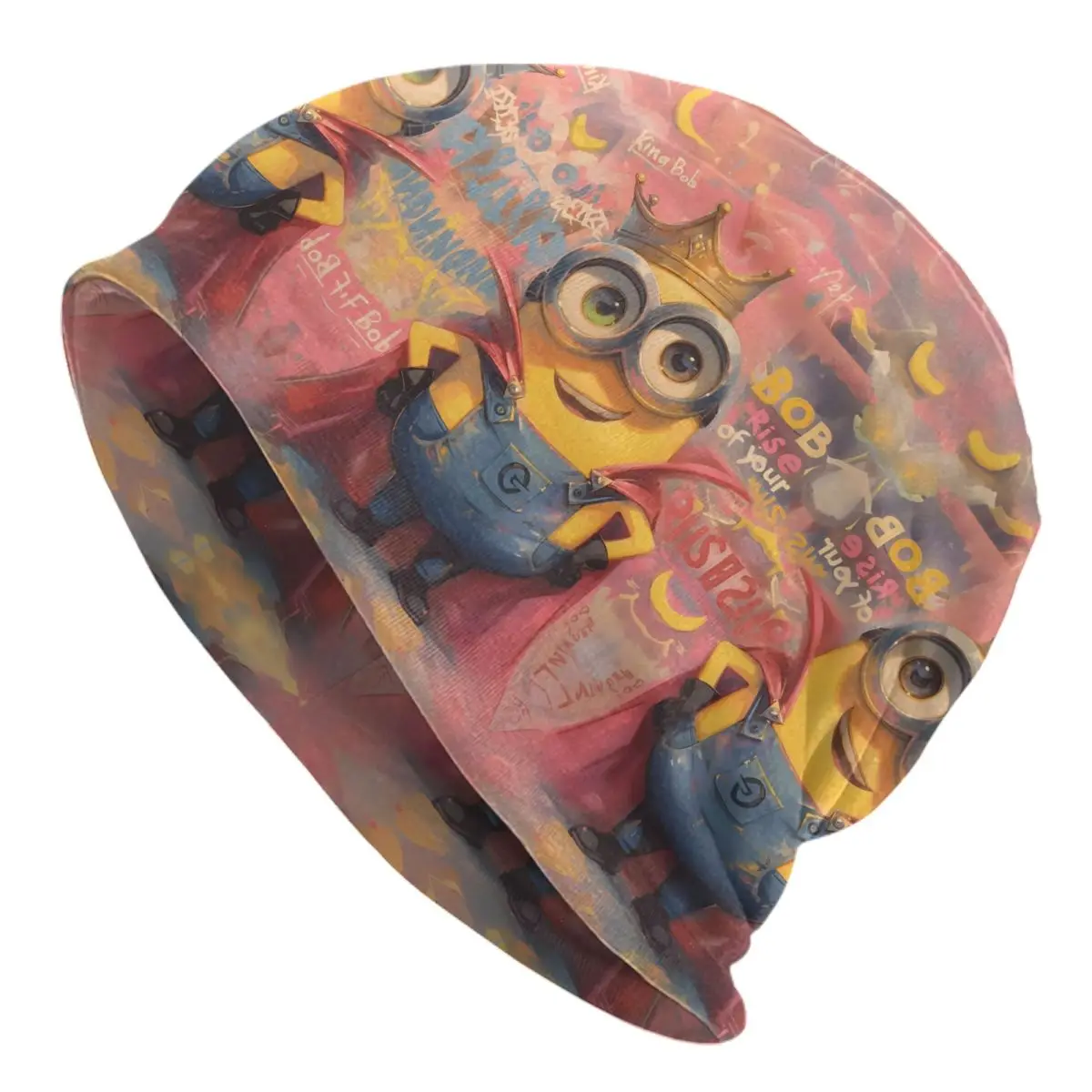 

Шапки на заказ M-Miniones Skullies для мужчин и женщин, уличная зимняя теплая вязаная шапка, милый мультяшный фильм, кавайная кукла, шапки с капюшоном