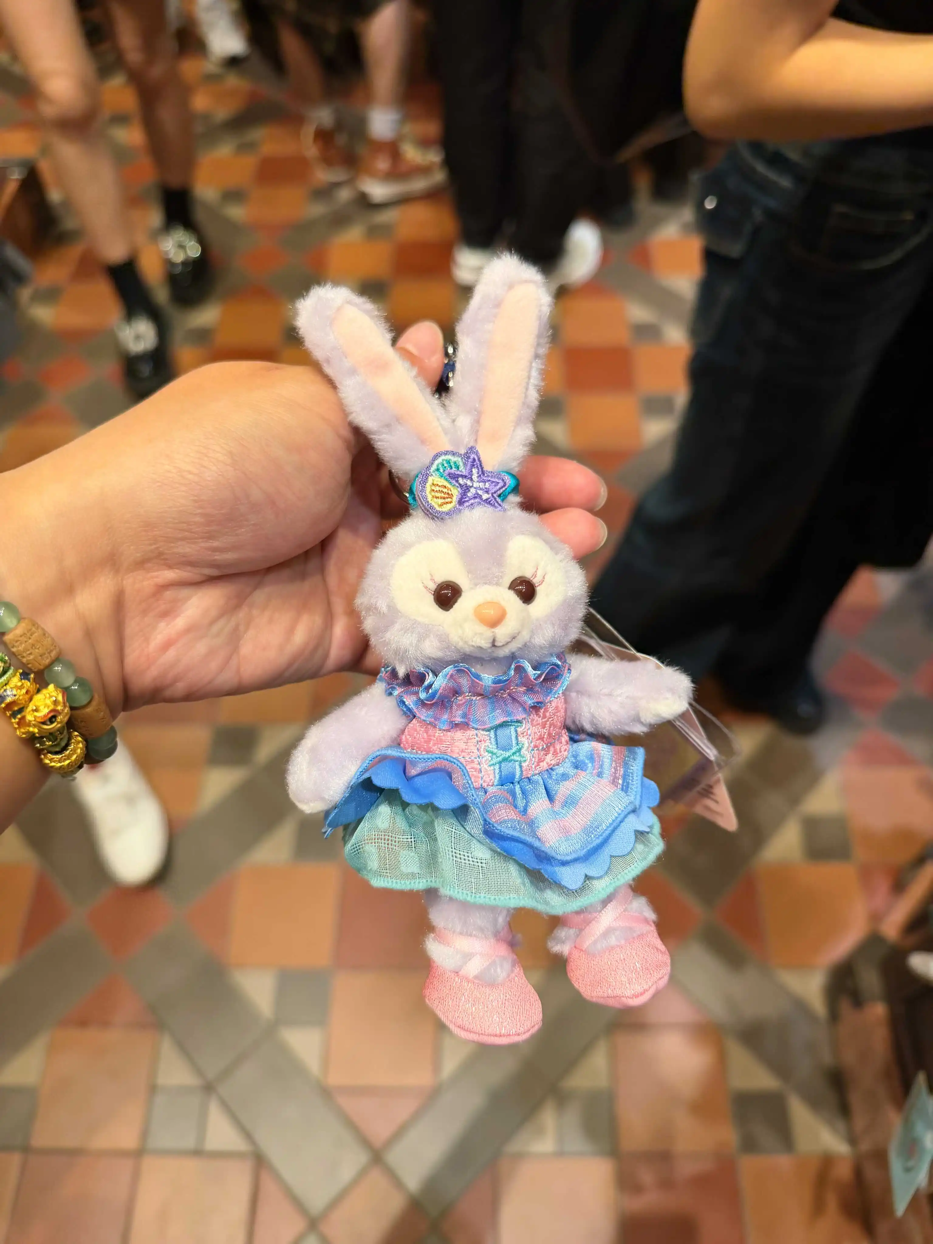 20. rocznica Hong Kong Disneyland - breloczki z pluszowymi figurkami LinaBell, ozdoby do plecaków/prezenty urodzinowe dla dziewczynek