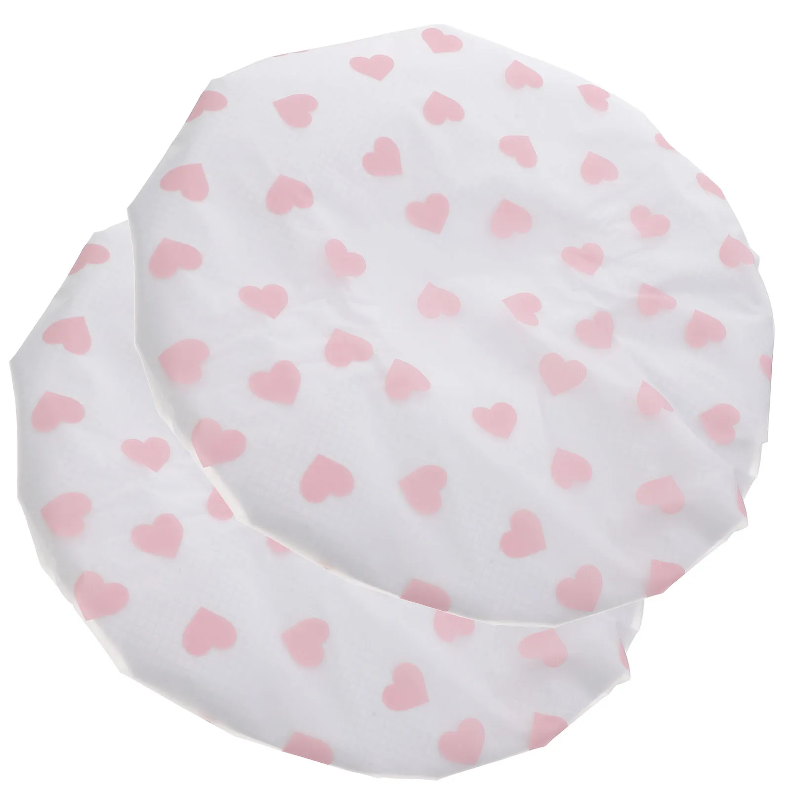 

2Pcs Baked Oil Waterproof Large Size Women Men Tin Foil Reusable Shower Hair Dryer Cap Self Heating Anti Static Double Layer
