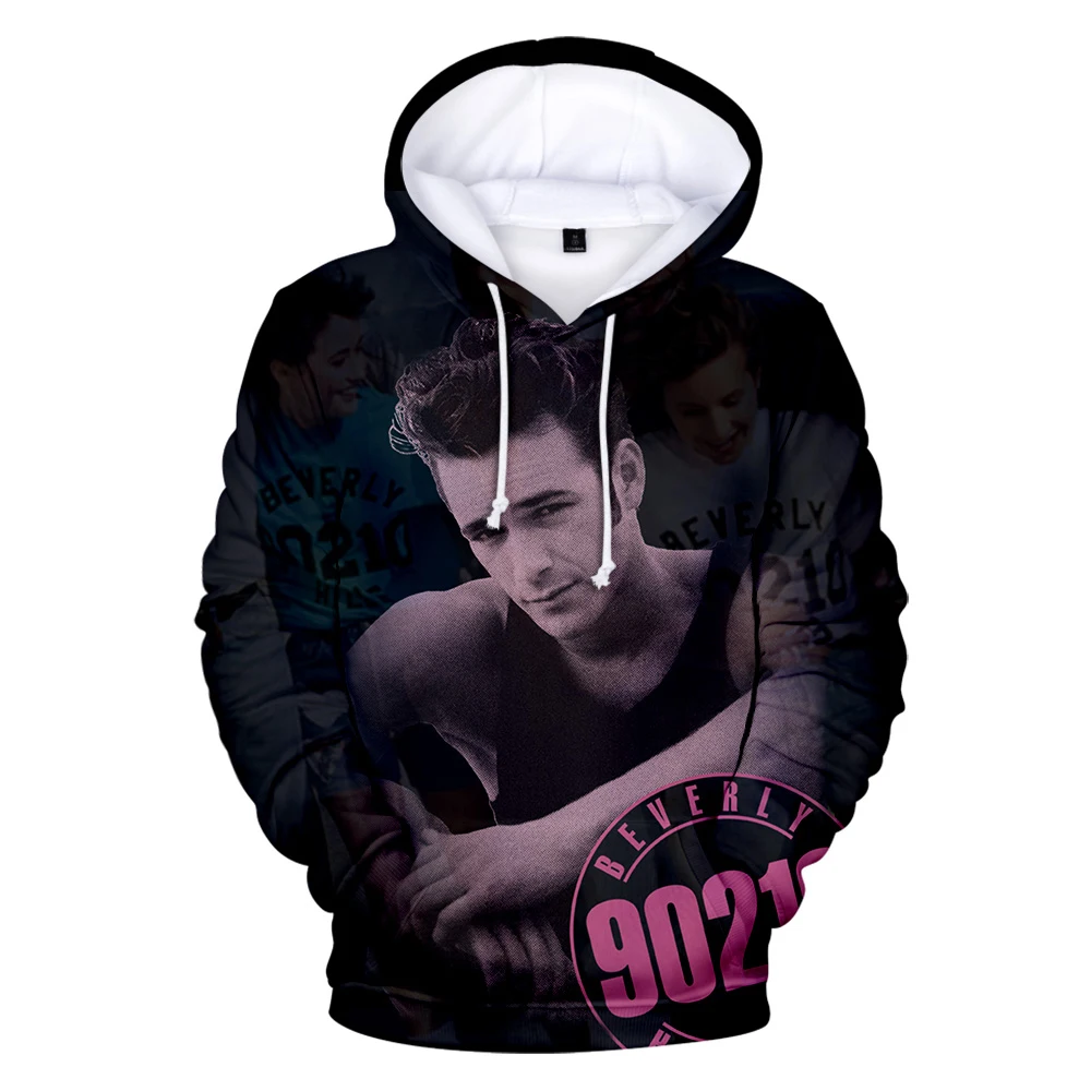 Sudaderas clásicas populares de Beverly Hills 90210 Luke Perry con estampado 3D, sudaderas para hombres/mujeres, sudaderas informales para adultos/niños