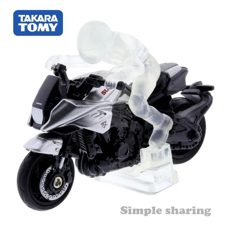 Takara Tomy Tomica No.19 Suzuki Katana Silver M. Driver figura scala 1/32 auto Diecast modello in metallo bambini giocattoli regalo di natale per