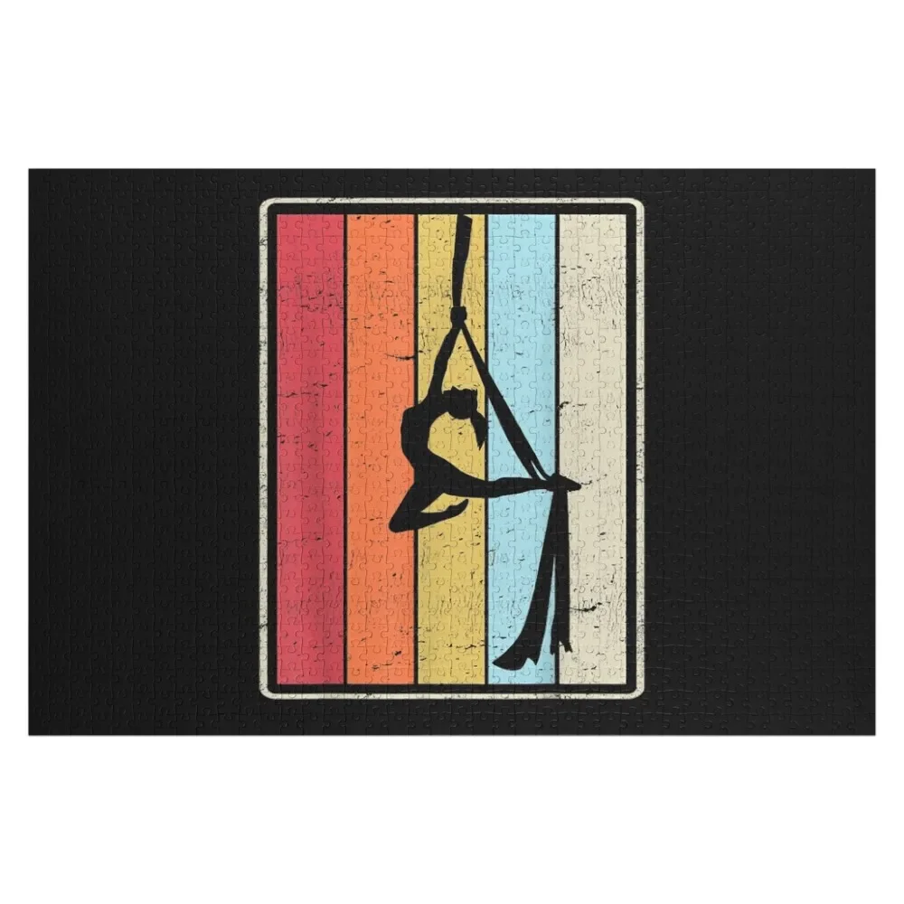 

Воздушные силуэты из шелка танцор аэриал Йога воздушная головоломка для акробатики Детская Игрушка Головоломка