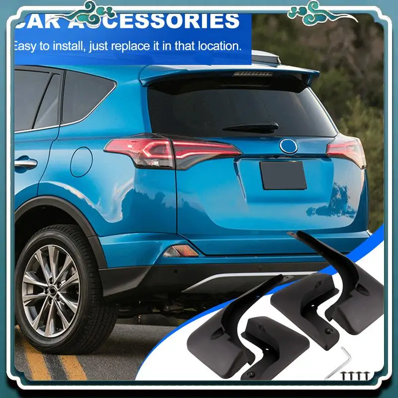 

Premium Car Fender Water Guard Soft Fender Skin For Toyota RAV4 XA40 2013 2014 2015