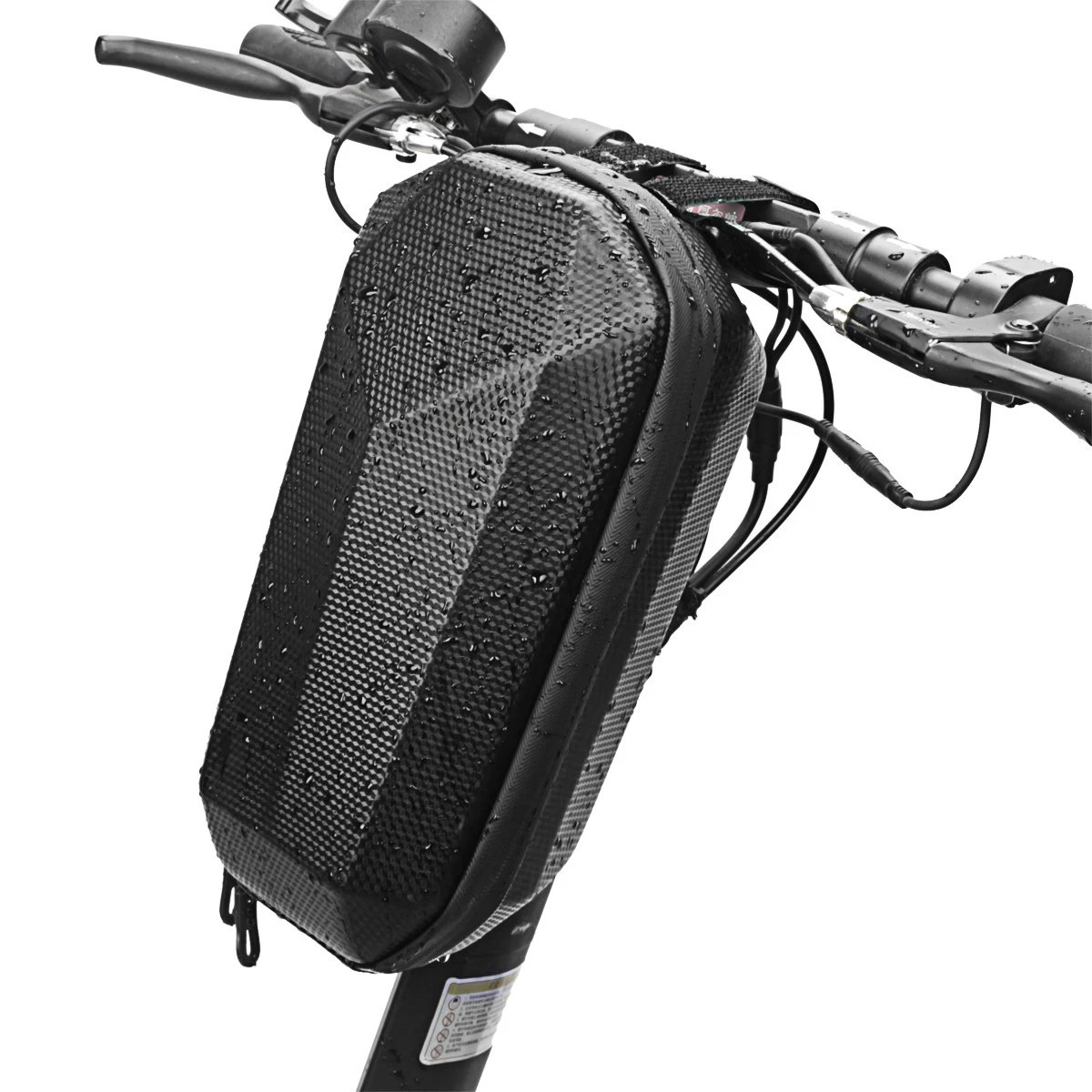 4L EVA Hard Shell Electric Scooter Front Bag Waterproof Bike Bicycle Hanging Bag for Electric Scooter Headpack Bike  Accessories