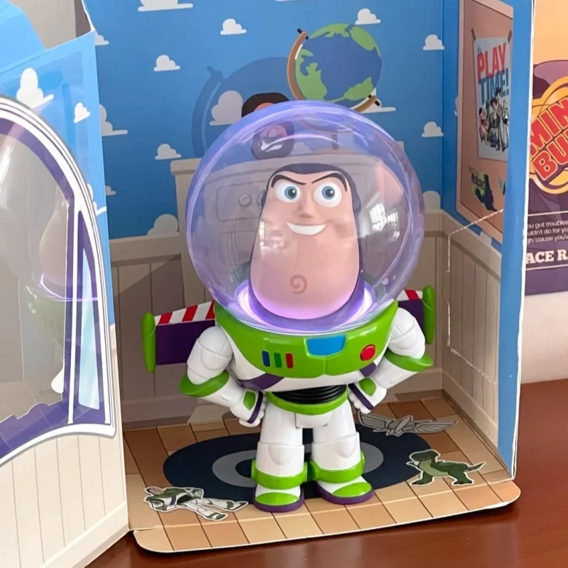 

Оригинальная модель Space Ranger из «Истории игрушек»: ночник Базз Лайтер с отсоединяемым рюкзаком и принтом Энди, игрушка-подарок